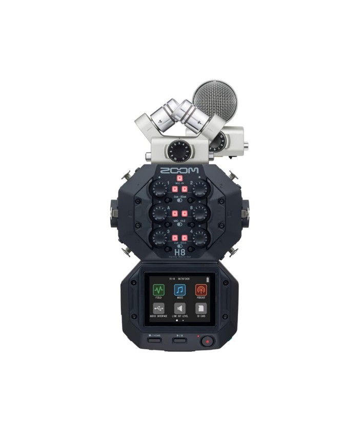 Zoom H8 8-Input / 12-Track Portable Handy Recorder